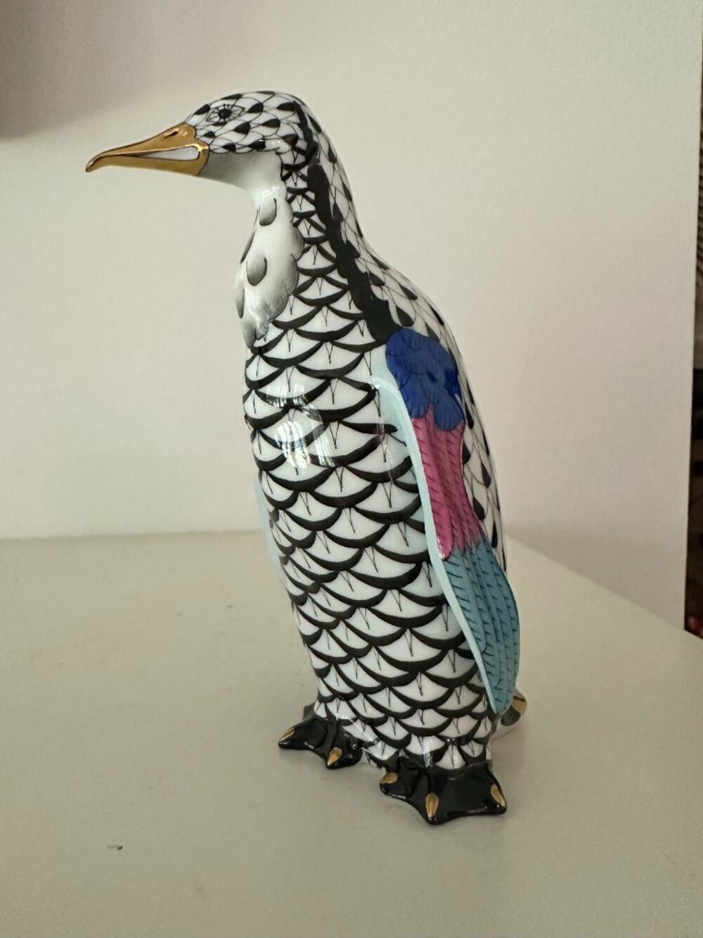 Herend Figurine- Large Penguin